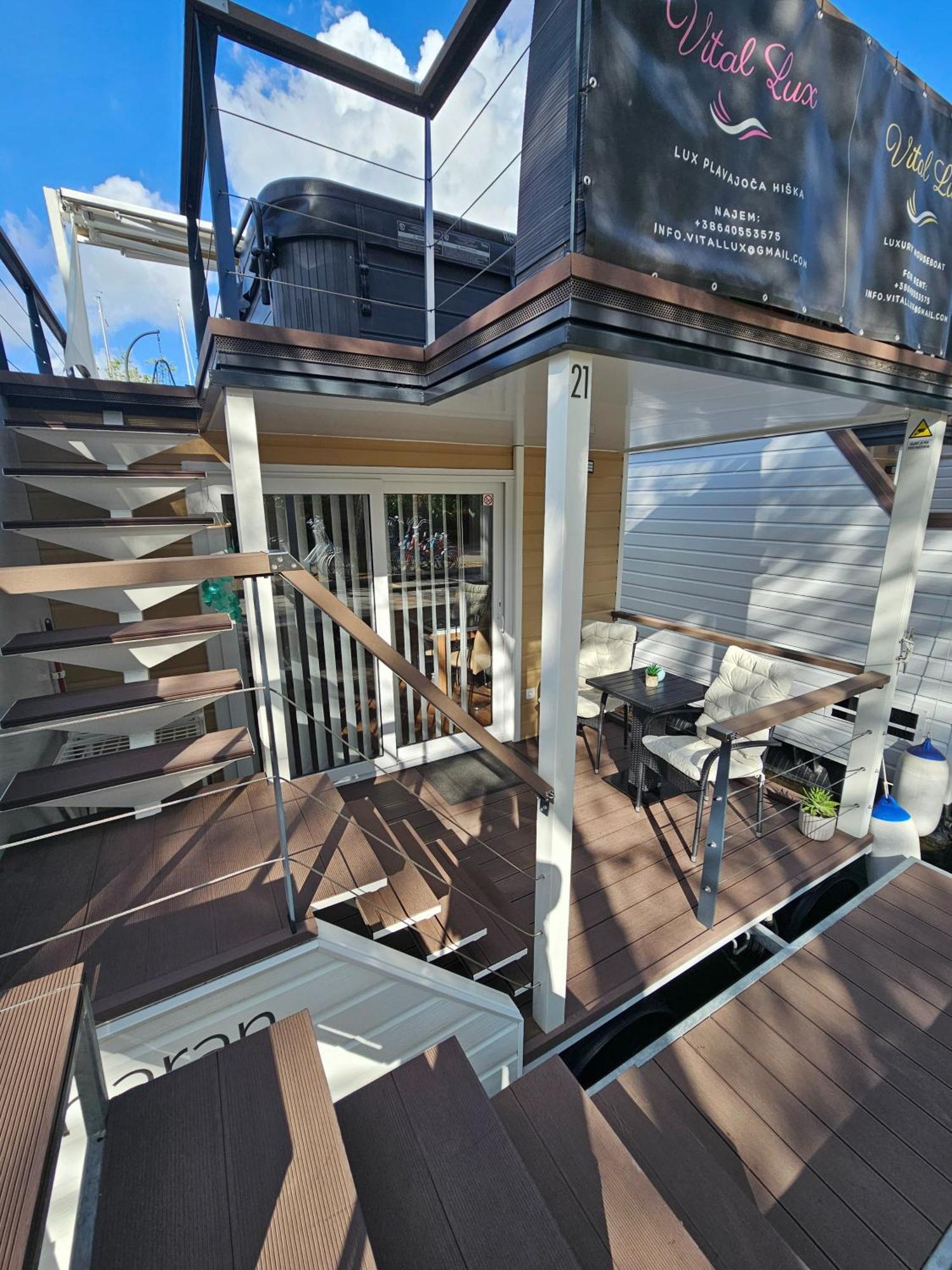 Floating Sea House - Vital Lux Portorož Exterior foto